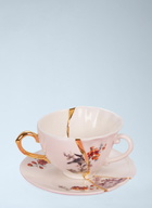 Seletti Kintsugi Teacup And Saucer