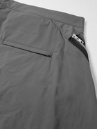 ACRONYM - P30AL-E Wide-Leg Belted Layered Encapsulated Nylon Cargo Trousers - Gray