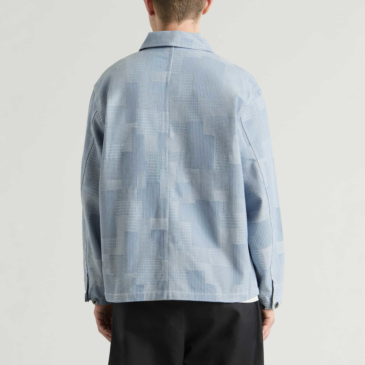 Malbon Men's Reform Jacket in Denim