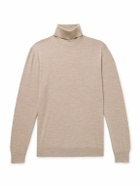 Lardini - Virgin Wool Rollneck Sweater - Neutrals