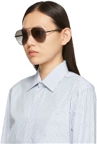 Loewe Silver Pilot Sunglasses