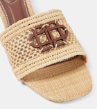 Simkhai Sydney raffia mules