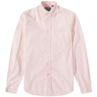 Gitman Vintage Men's Button Down Overdyed Oxford Shirt - END. Excl in Pink