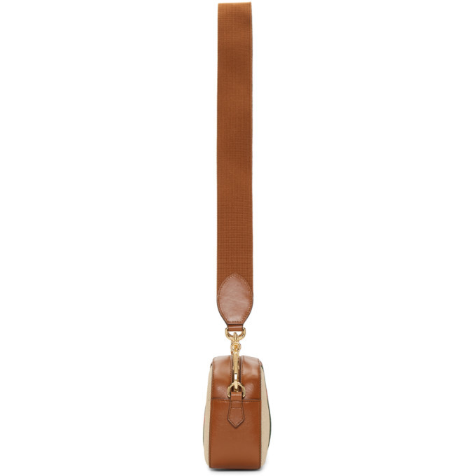 Gucci Beige GG Vintage Canvas Bag