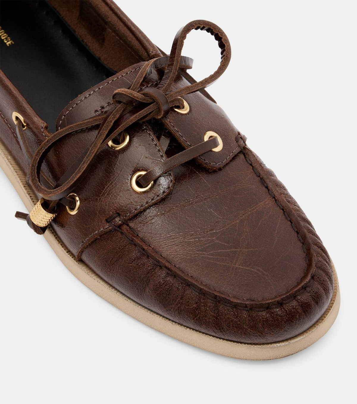 Golden Goose Leather boat shoes