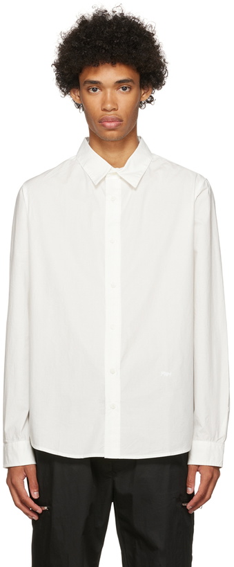 Photo: FRAME White Cotton Shirt