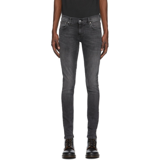 Photo: Nudie Jeans Grey Tight Terry Jeans