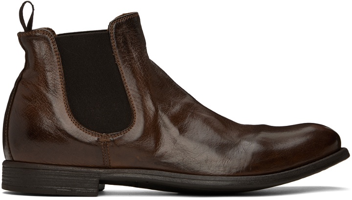 Photo: Officine Creative Brown Chronicle 123 Chelsea Boots