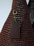 Coach Refined Weave Straw Brooklyn Shoulder Bag 39