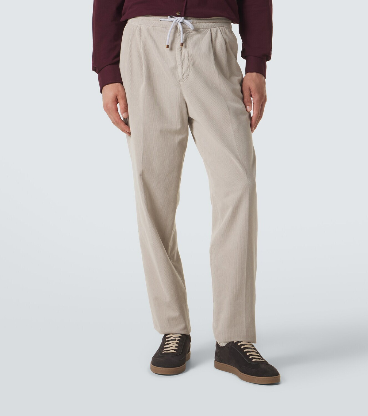 Brunello Cucinelli Cotton tapered pants