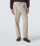 Brunello Cucinelli Cotton tapered pants