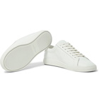 SAINT LAURENT - Andy Leather Sneakers - White