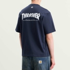 Adidas Men's x Thrasher AFA Argentina T-Shirt in Night Navy