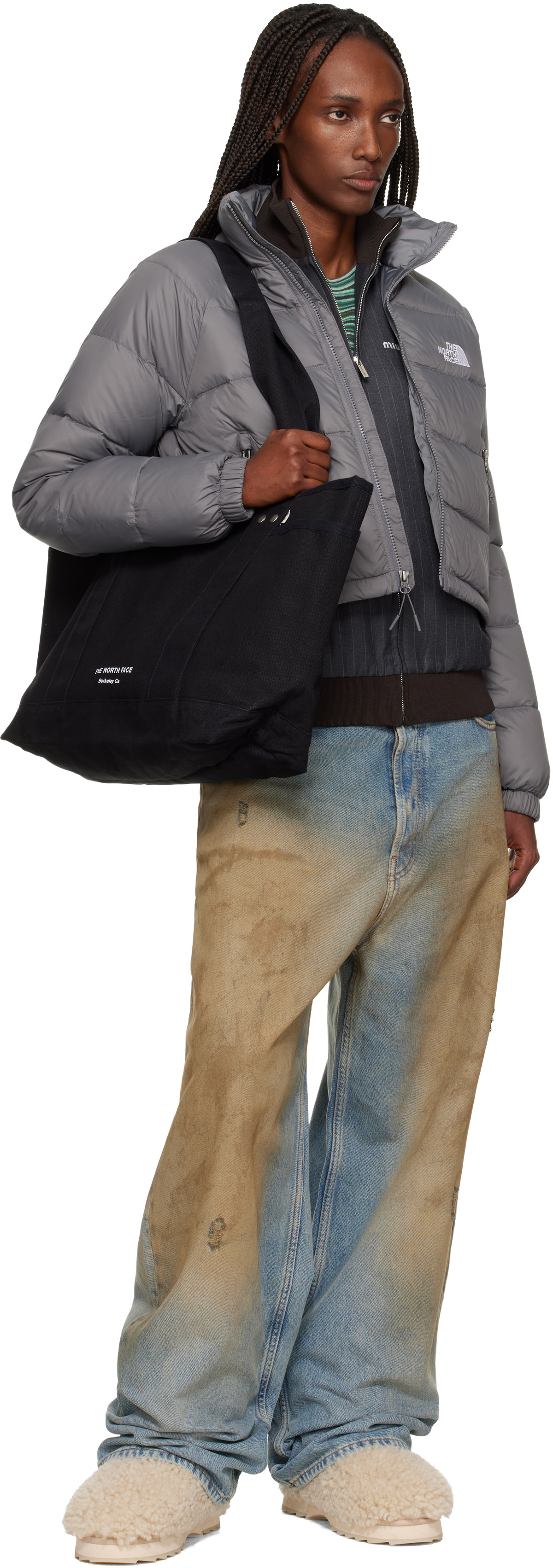 The North Face Black Circular Cotton Tote