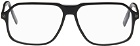 ZEGNA Black Square Glasses