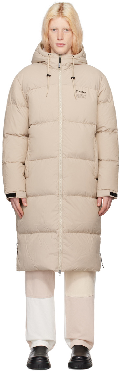 Axel Arigato Beige Lumia Down Coat Axel Arigato
