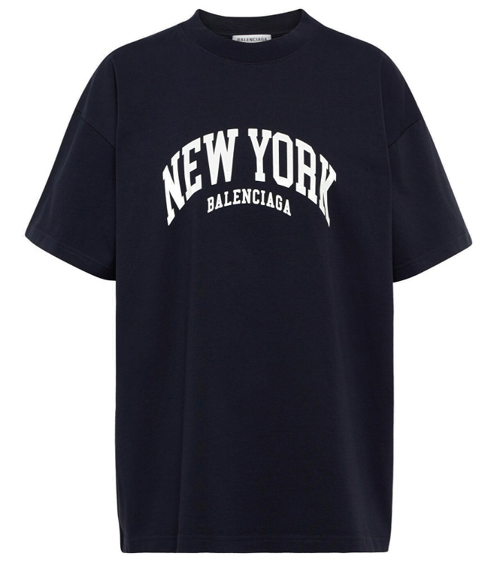 Photo: Balenciaga - Cities New York cotton T-shirt