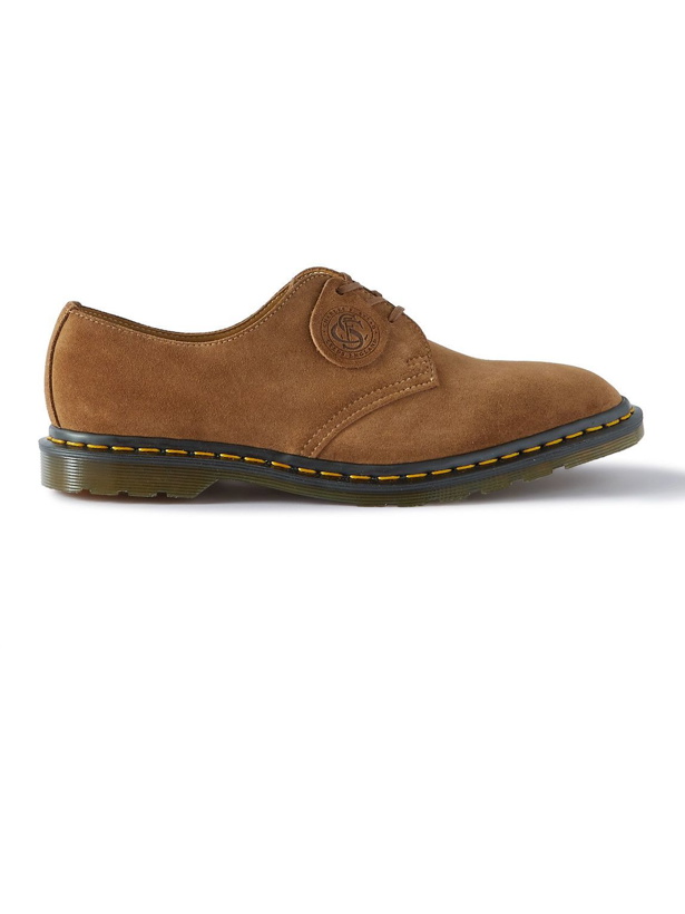 Photo: Dr. Martens - Archie II Suede Derby Shoes - Brown
