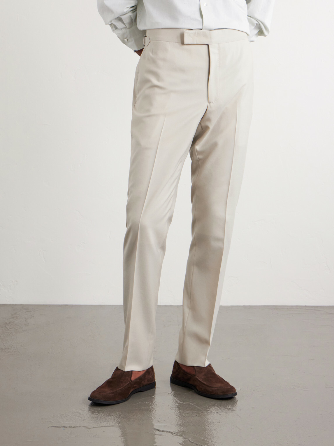 Thom Sweeney - Wool Suit - Neutrals