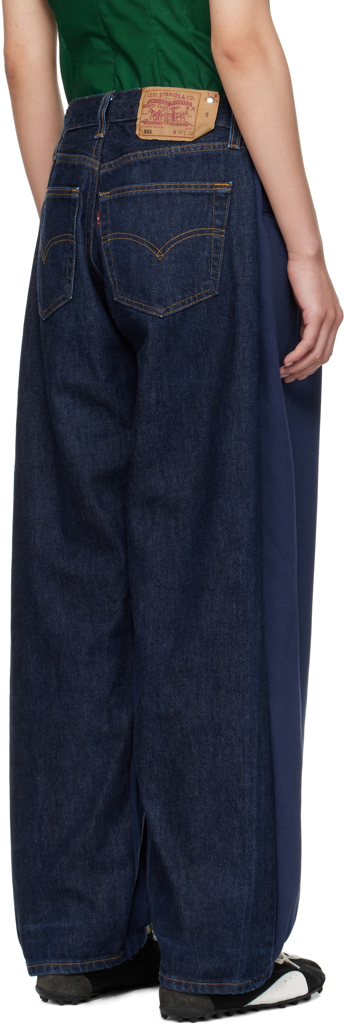 Bless Blue Overjogging Jeans