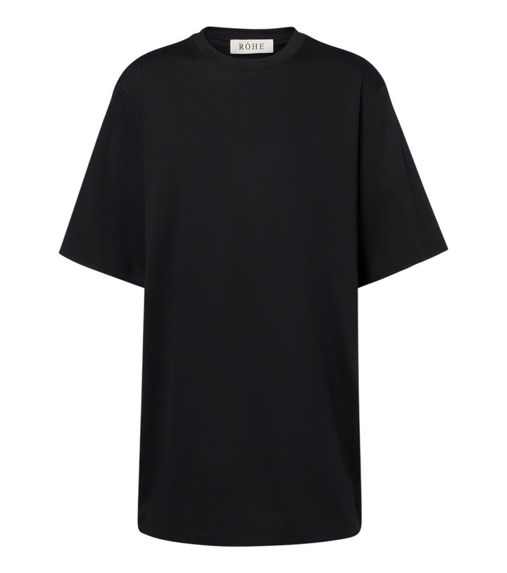 Photo: Róhe Cotton and silk-blend jersey T-shirt