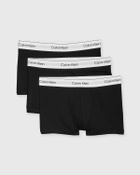 Calvin Klein Underwear TRUNK ICON COTTON STRETCH 3-PACK Black Mens Boxers & Brief
