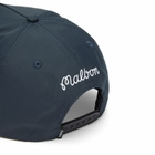 Malbon Men's M Snap Back Cap in Navy 