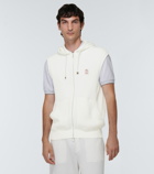 Brunello Cucinelli - Rib-knit cotton sweatshirt vest