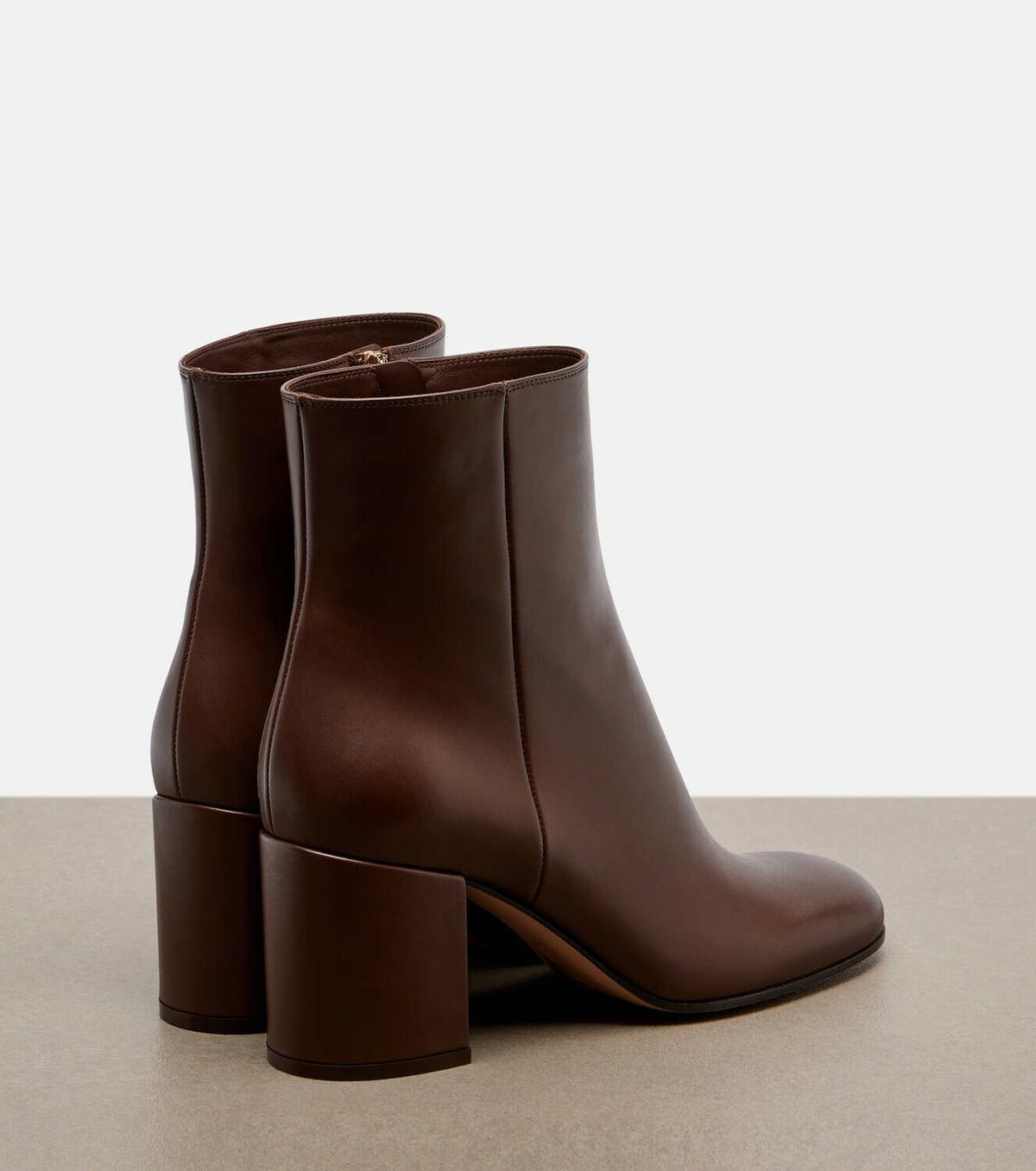 Gianvito Rossi Joelle leather ankle boots