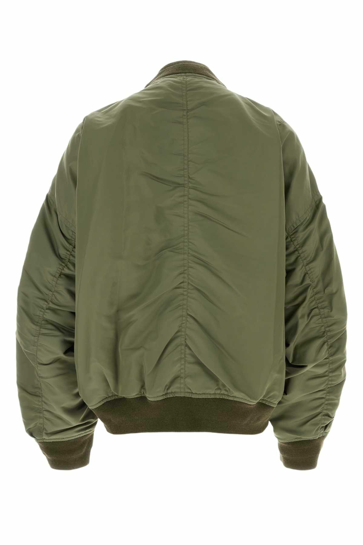 ブルゾン MIHARAYASUHIRO Army green nylon bomber jacket Mihara Yasuhiro Army Green Nylon Bomber Jacket Maison MIHARA