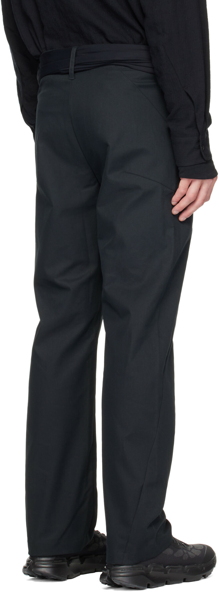 POST ARCHIVE FACTION (PAF) Black Climber Trousers