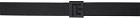 Balmain Black Adjustable Belt