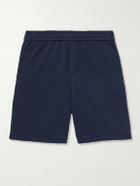 Mr P. - Cotton and Modal-Blend Jersey Shorts - Blue