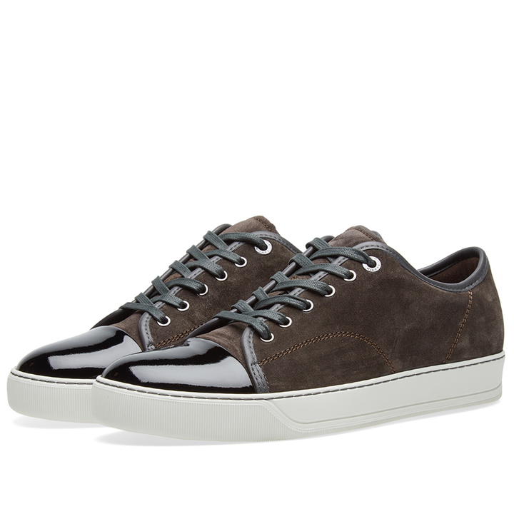 Photo: Lanvin Patent Toe Cap Sneaker