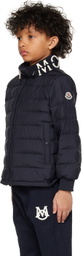 Moncler Enfant Kids Navy Akio Down Jacket