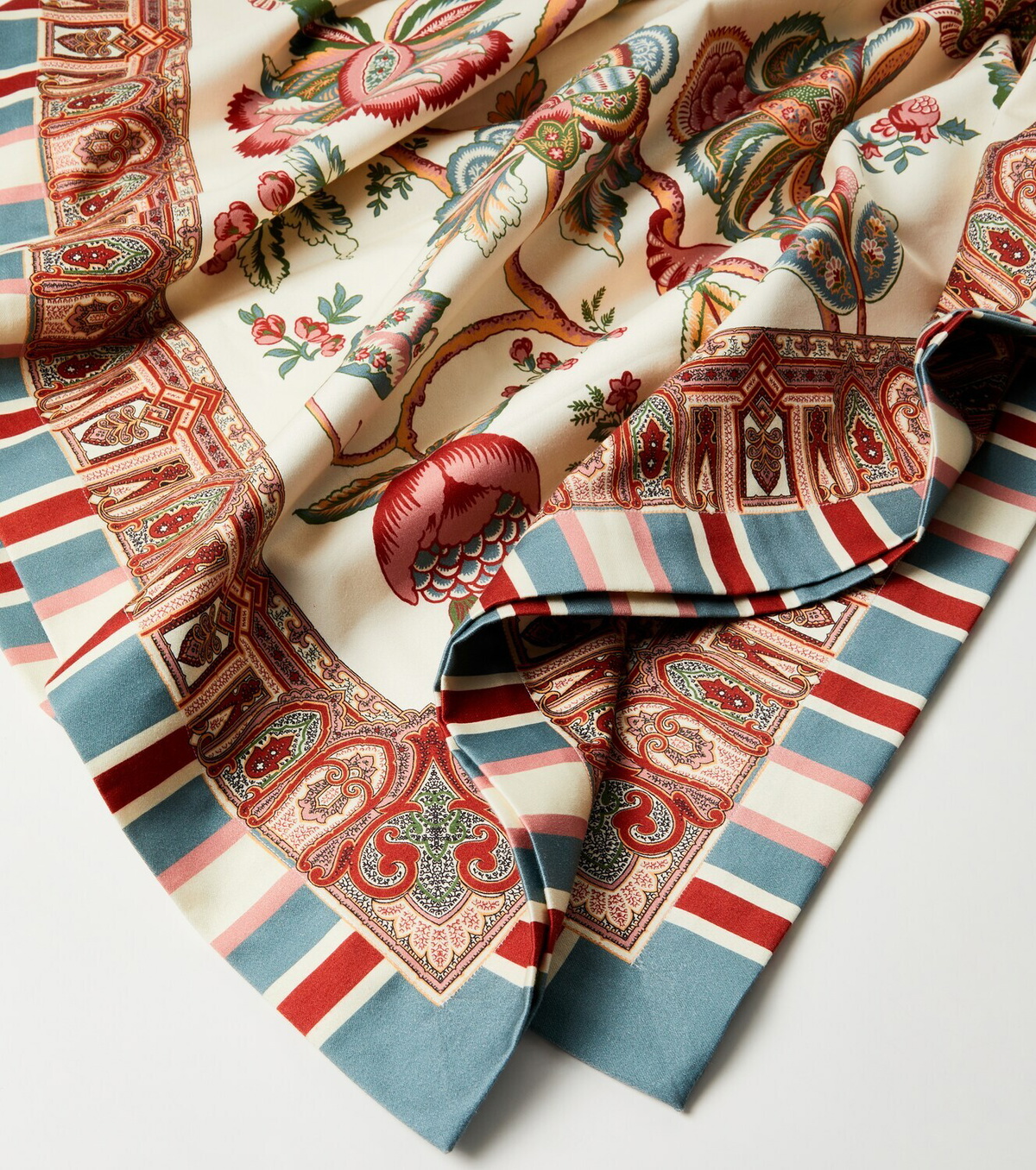 Etro Fleur printed cotton tablecloth and napkins set