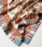 Etro Fleur printed cotton tablecloth and napkins set