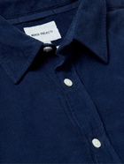 Norse Projects - Osvald Garment-Dyed Cotton-Corduroy Shirt - Blue