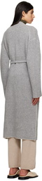 Joseph Gray Merino Wool Coat