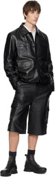 Deadwood Black Gobi Leather Jacket