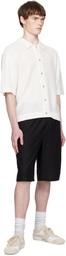 Holzweiler Black Lian Linen Shorts
