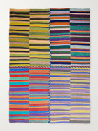 The Elder Statesman - Striped Cashmere Blanket