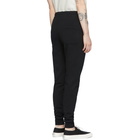 Maison Kitsune Black Tricolor Fox Lounge Pants