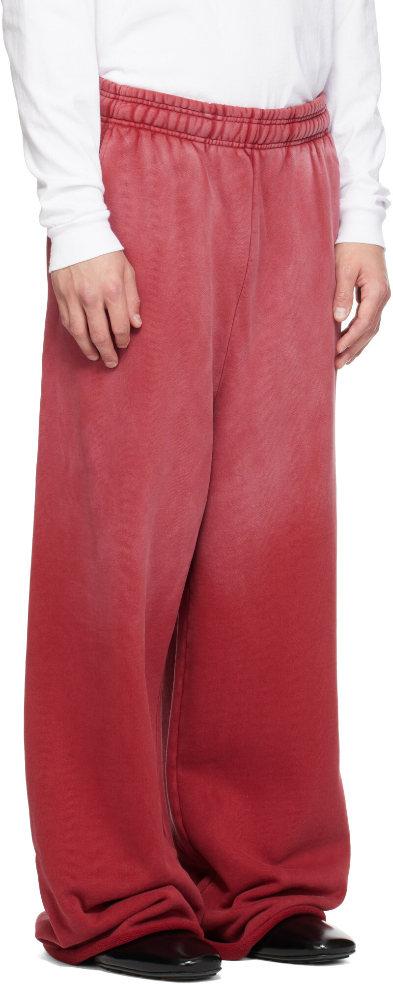 Entire Studios Red Full Sweatpants