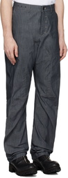 CARNET-ARCHIVE Navy Human Shell Jeans