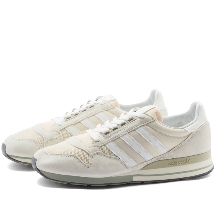 Photo: Adidas Men's ZX 500 Sneakers in White