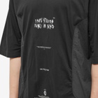 Tobias Birk Nielsen Men's Ergo Mixed Woven T-Shirt in Black