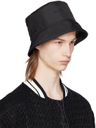 Valentino Garavani Black Toile Iconographe Reversible Bucket Hat