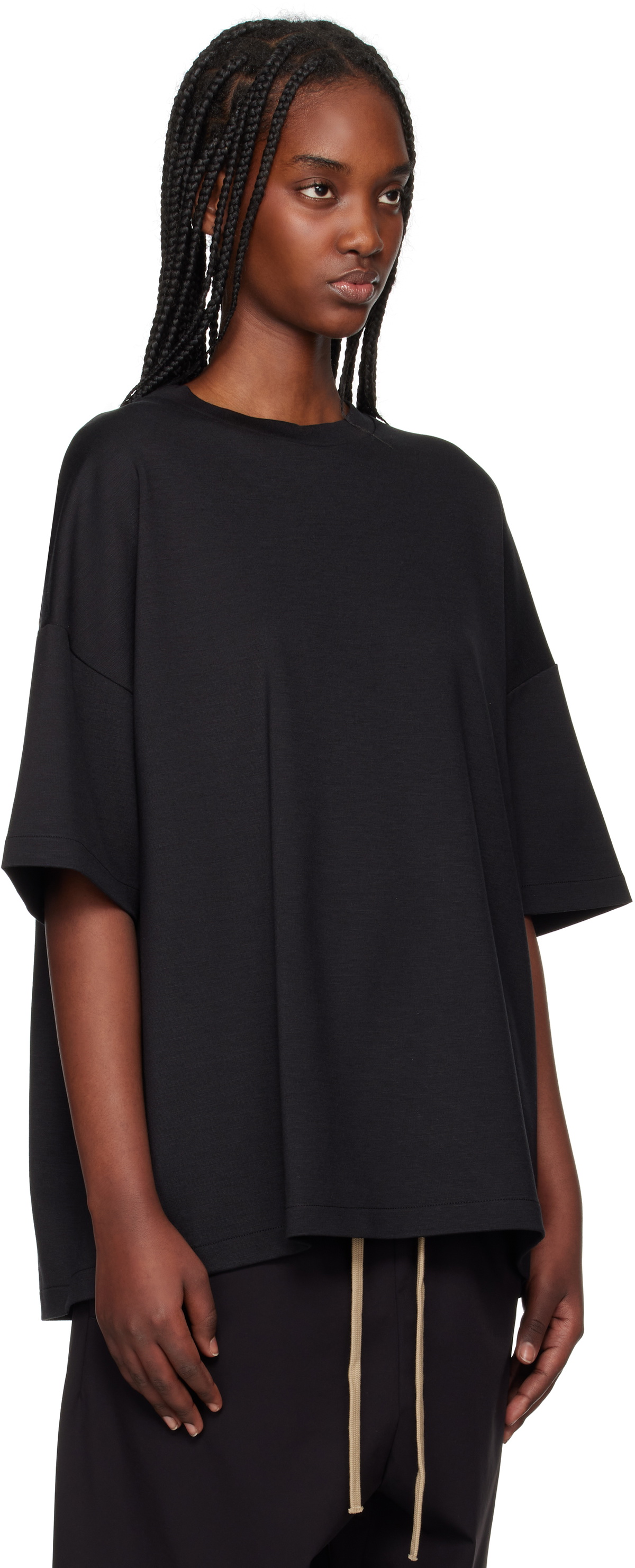 Fear of God Black Milano Short Sleeve T-shirt
