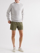 TOM FORD - Straight-Leg Faille Shorts - Green